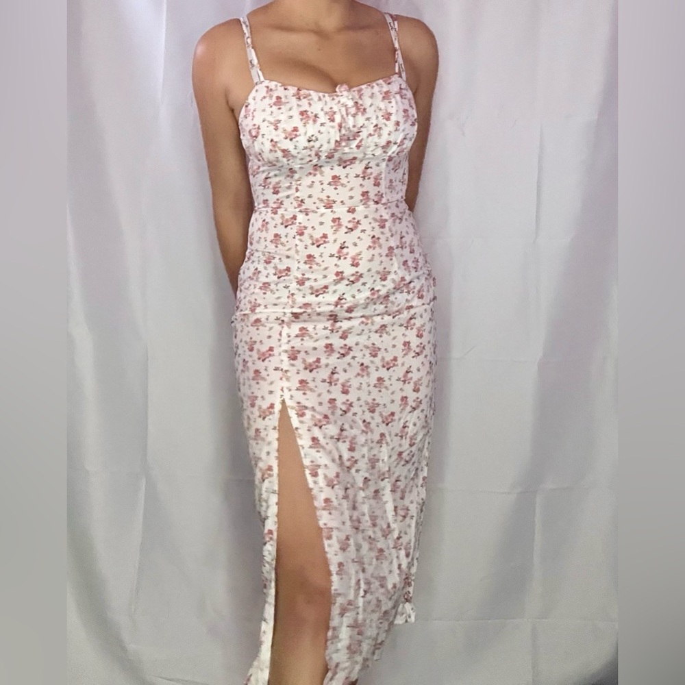 Floral Pink Dress